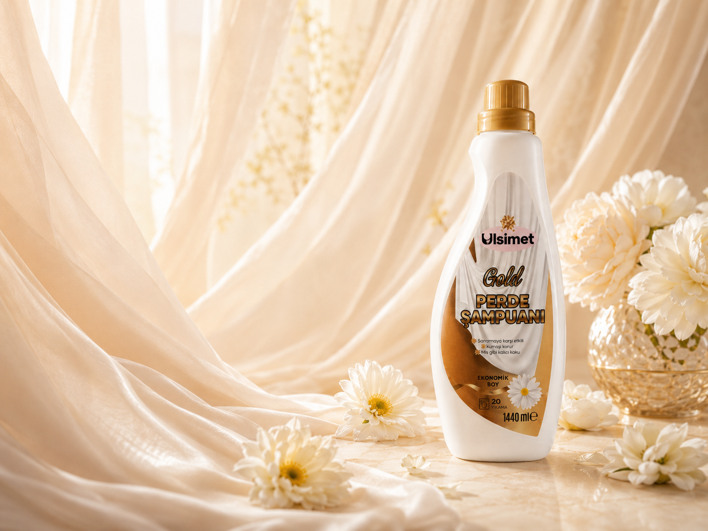 Ulsimet Gold Perde Şampuanı - 1440 ml